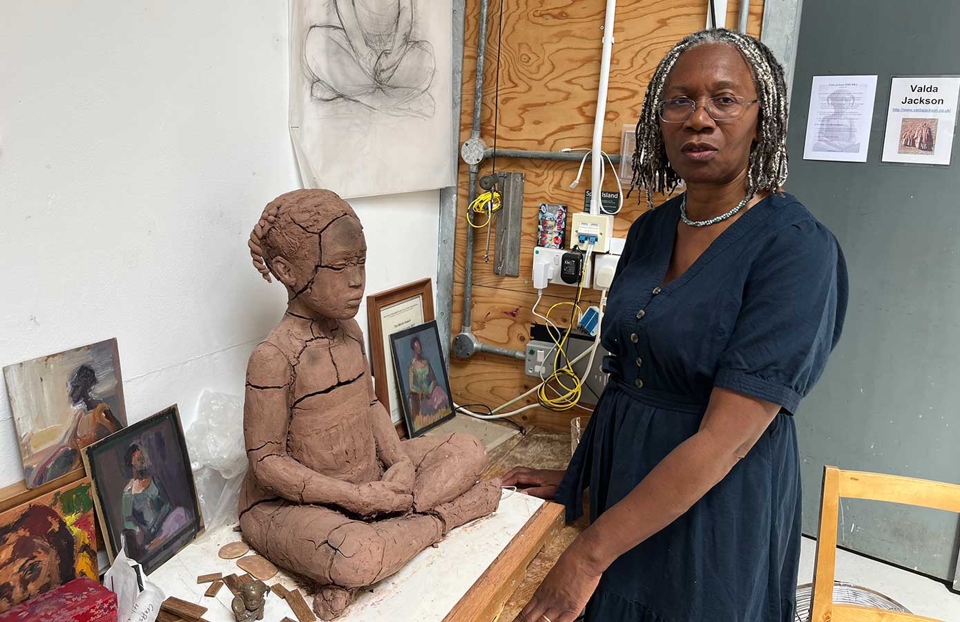 Valda Jackson tells stories through art